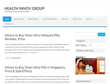 Tablet Screenshot of healthinnovgroup.com